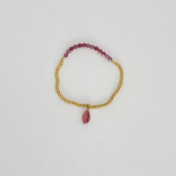 Crystal Red Handmade Semanario Bracelets - Picture 6 of 8